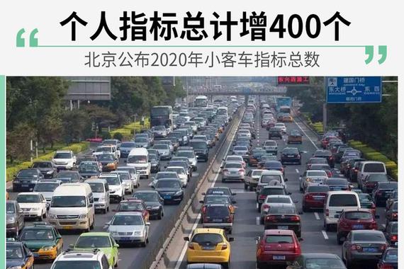 北京公布2020年小客车指标总数 个人指标微增