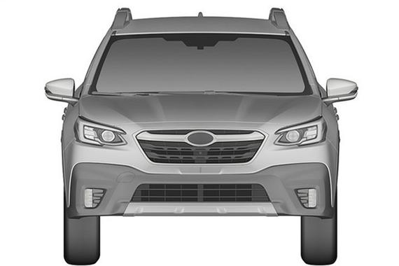 斯巴鲁全新一代傲虎曝光 外观更精致/尺寸加长