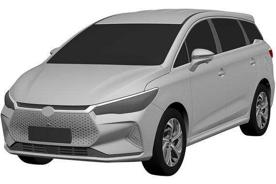 比亚迪新款宋MAX纯电版曝光 这前脸你喜欢吗？