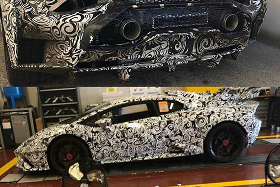 兰博基尼Huracan STO谍照曝光 年底正式发布