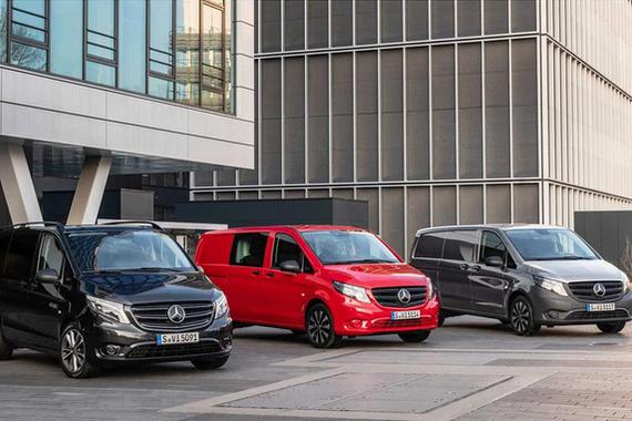 配置升级 纯电版续航达421km 奔驰新款威霆发布