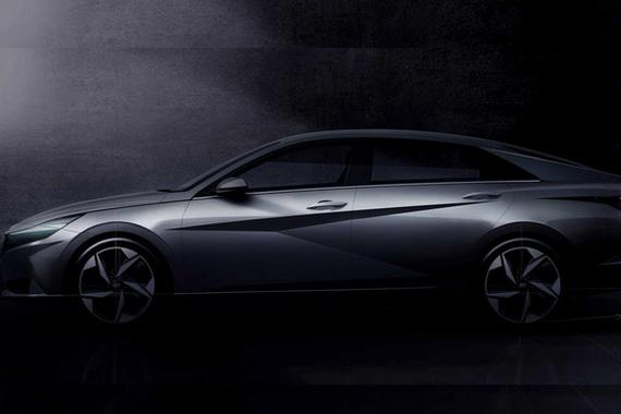 实车3月17日亮相 现代全新伊兰特预告图公布