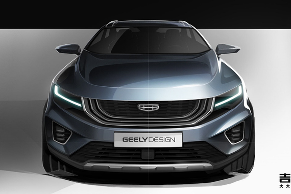 大大大空间SUV  吉利豪越外观设计图曝光