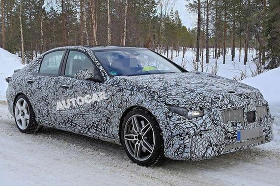 AMG C 53谍照 搭2.0T四缸发动机 或将明年亮相亮相