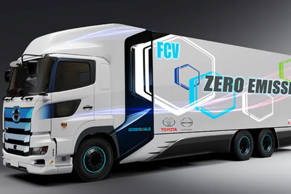 丰田和日野共同研发重型燃料电池卡车
