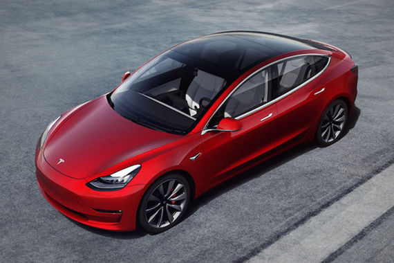 Model 3两款国产车型上市 补贴后售33.905万起