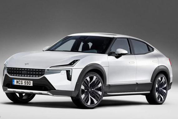 极星Polestar 3旗舰SUV效果图曝光 与沃尔沃XC90共享技术