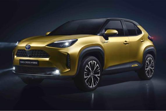 车虽小但肌肉感强 丰田YARiS CROSS官图发布