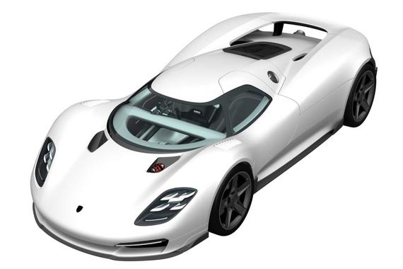 保时捷旗舰超跑专利图曝光 或为918 Spyder后续车型