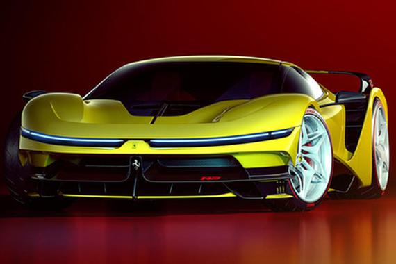 经典与未来的结合 法拉利F42渲染图曝光