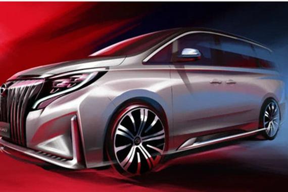 国产埃尔法既视感！传祺GM8大师版预告图发布