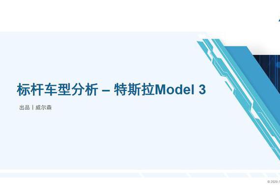 数说|如何应对新能源市场“搅局者”特斯拉Model 3？