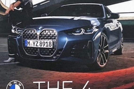 宝马全新4系宣传照曝光 6月2日正式发布