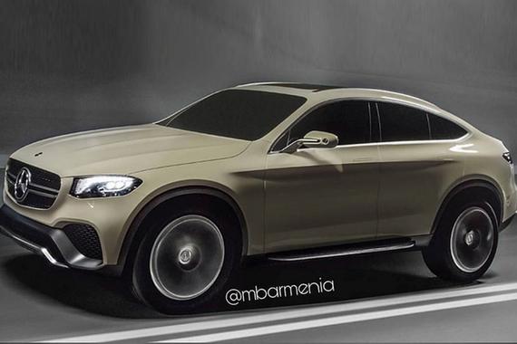 奔驰新GLC尺寸大涨，或推7座，先别激动，它的轿跑版更有特点