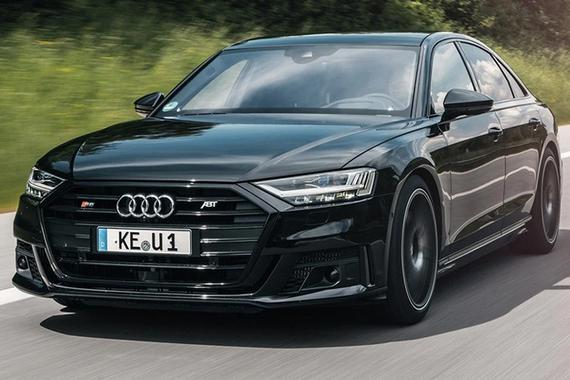 奥迪ABT S8实拍曝光！运动外观+4.0T，动力升级，4.3s内就能破百