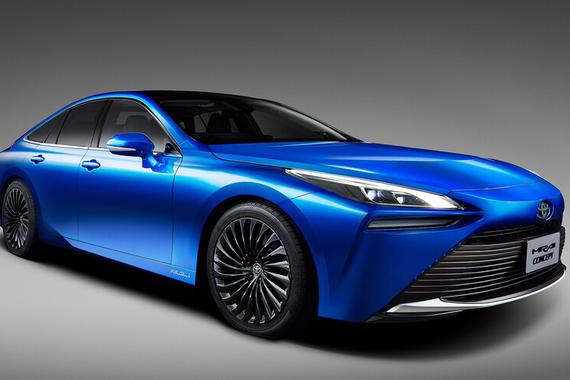 全新第2代丰田Mirai谍照首曝 年内发布/延续概念版设计