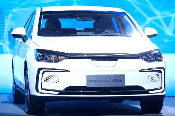 新款BEIJING-EU5换电版曝光 采用磷酸铁锂电池