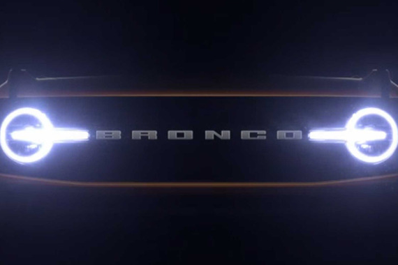 吊足粉丝胃口 曝福特2021款Bronco最新预告图