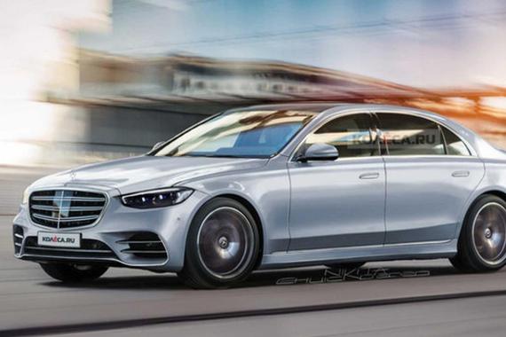 感受奔驰顶级轿车 全新S级渲染图曝光/9月发布