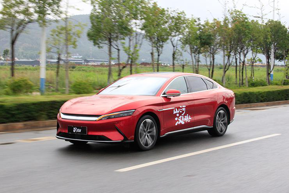 这才是旗舰该有的样子 动态体验比亚迪汉EV