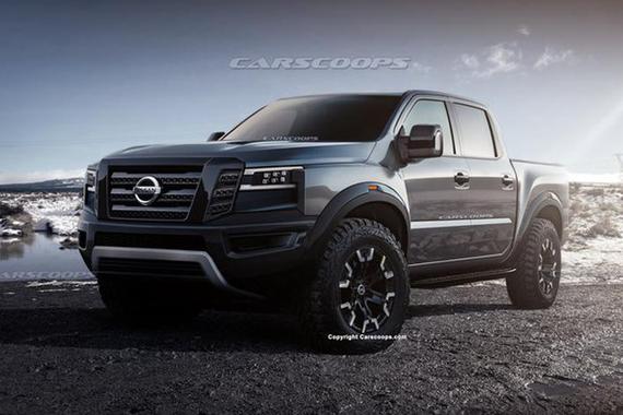 日产全新Frontier渲染图曝光 定位皮卡车型/或2021年亮相