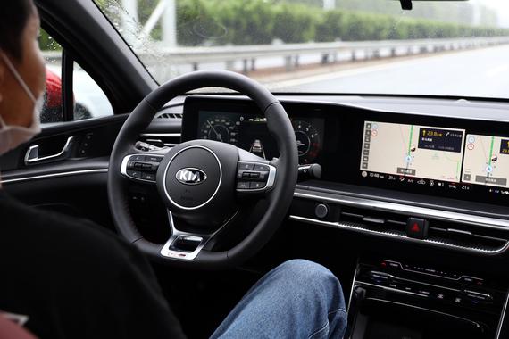 全新凯酷K5车道保持演示