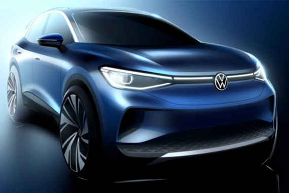 南北大众齐上阵 大众ID.4官方预告图发布