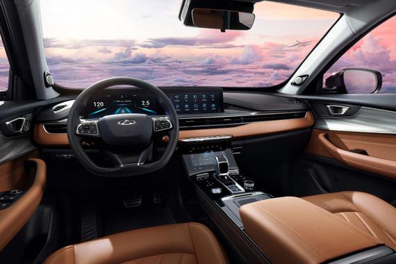 豪华头等舱待遇 瑞虎8 PLUS内饰官图发布