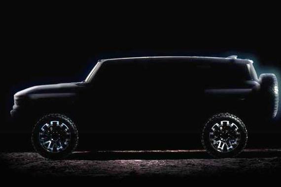 螃蟹设计风格 HUMMER EV展示全新徽标造型