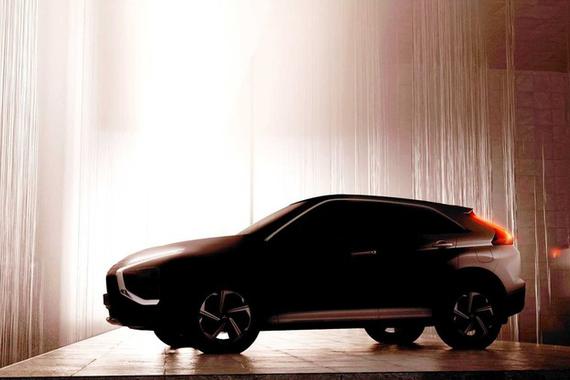 或沿用概念车设计 三菱公布中期改款奕歌预告图