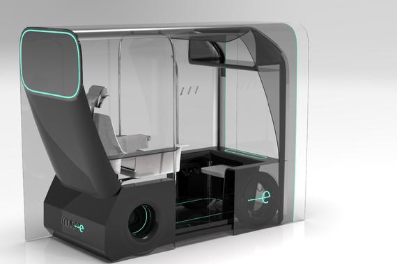 Muvone自动驾驶出租车获福特新设计师大奖