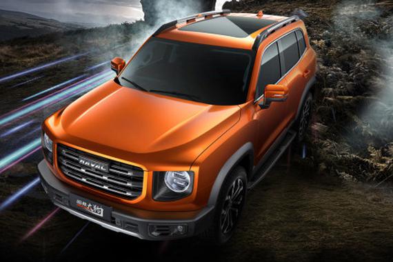 哈弗大狗今日上市，霸气不输丰田普拉多，轴距2738mm配后桥差速锁