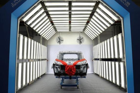 将于2021年发布 上汽大通MIFA-MPV白车身下线