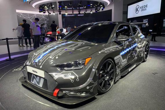 中置后驱电动跑车 现代RM20e赛车正式全球首发