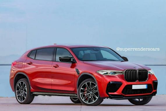 宝马X8 M最新效果图曝光 或搭载750匹马力
