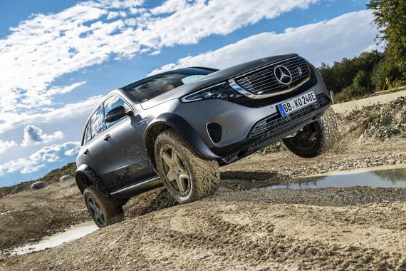全新奔驰EQC 4×4?概念车正式发布 电动SUV变身真正越野车