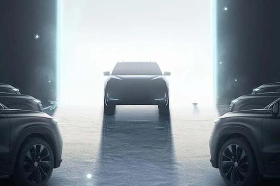 长安UNI系列第二款车型预告图 11月首发