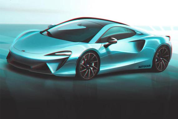 迈凯伦全新跑车渲染图 最大功率600马力