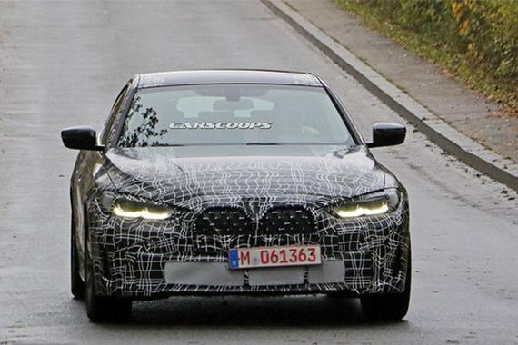 宝马4系最新路试谍照曝光 选装配置丰富