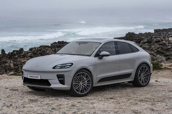 2022年底投产 保时捷全新Macan纯电版曝光