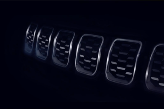 Jeep新指南者预告图发布 将于广州车展首秀