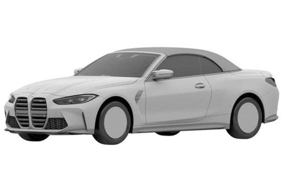 全新宝马M4软顶敞篷版专利图 配3.0T动力