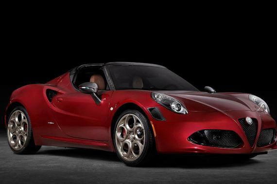 阿尔法·罗密欧4C特别版官图 仅限量33台