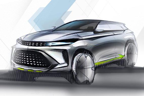 国潮风扑面而来 凯翼炫界Pro内饰草图曝光