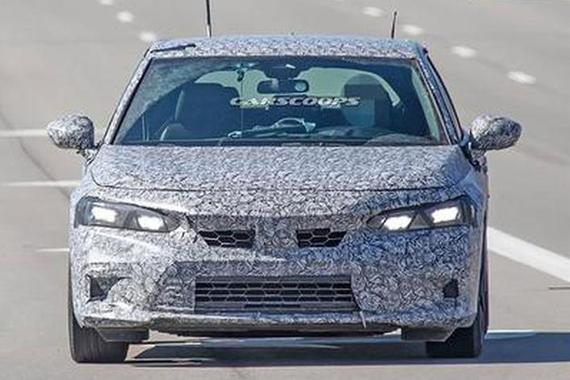 2022年春季亮相 曝本田全新思域掀背版路试谍照