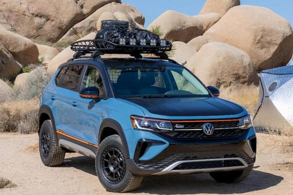 大众迎来新战将 跨界造型 配四驱系统 露营小帮手