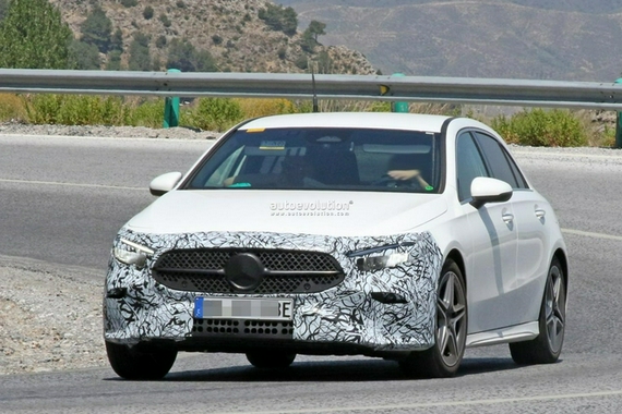 2022款梅赛德斯奔驰A级谍照曝光 或打破传统