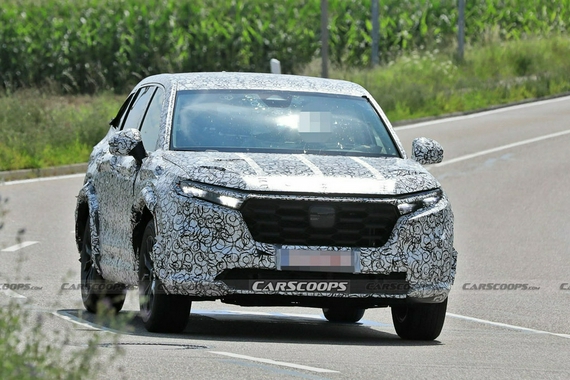 有望2022年亮相 全新一代本田CR-V谍照曝光