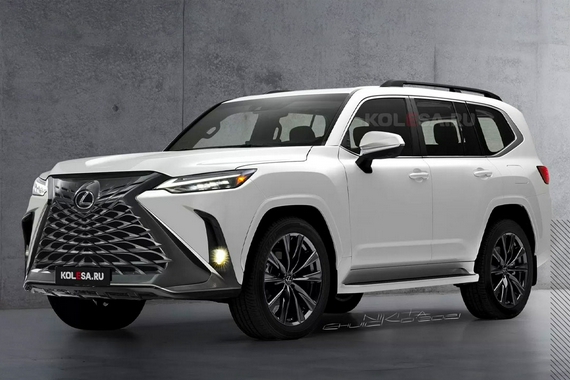 重塑豪华定义 全新一代雷克萨斯LX渲染图发布