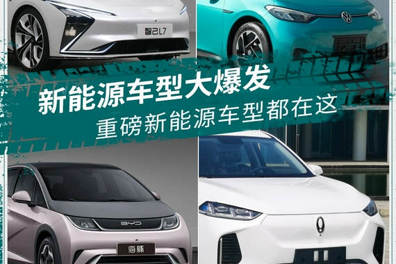 大众ID.3/比亚迪海豚领衔 新能源重点车型汇总
